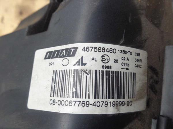 PHARE GAUCHE FIAT - Vue 3